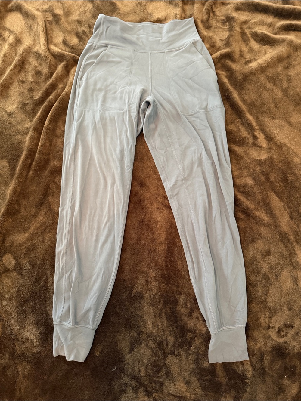 lululemon athletica Light Gray Track Joggers